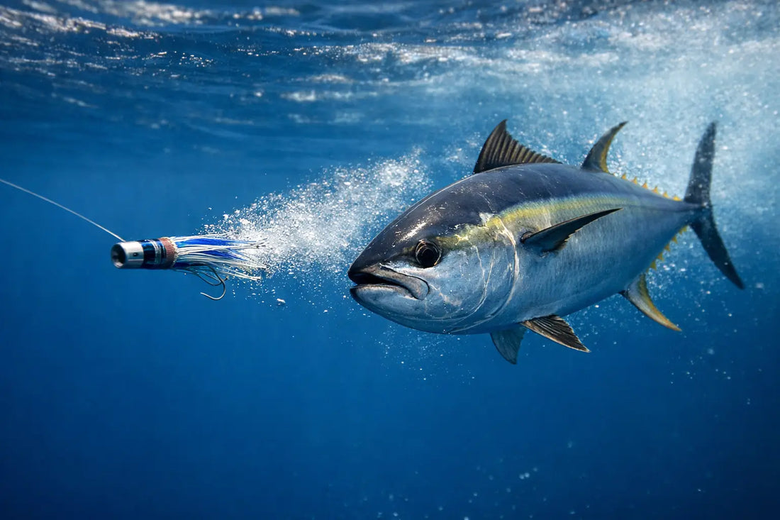 Do Tuna Prefer Straight Running Lures?