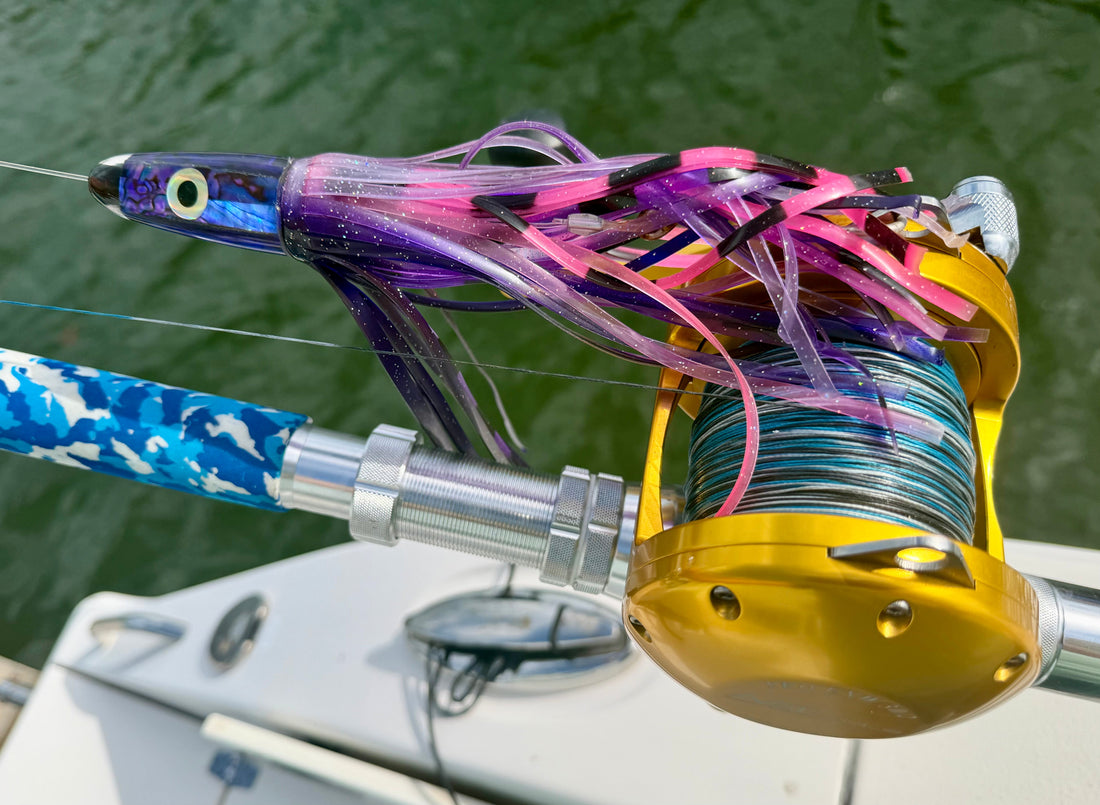 lure on reel