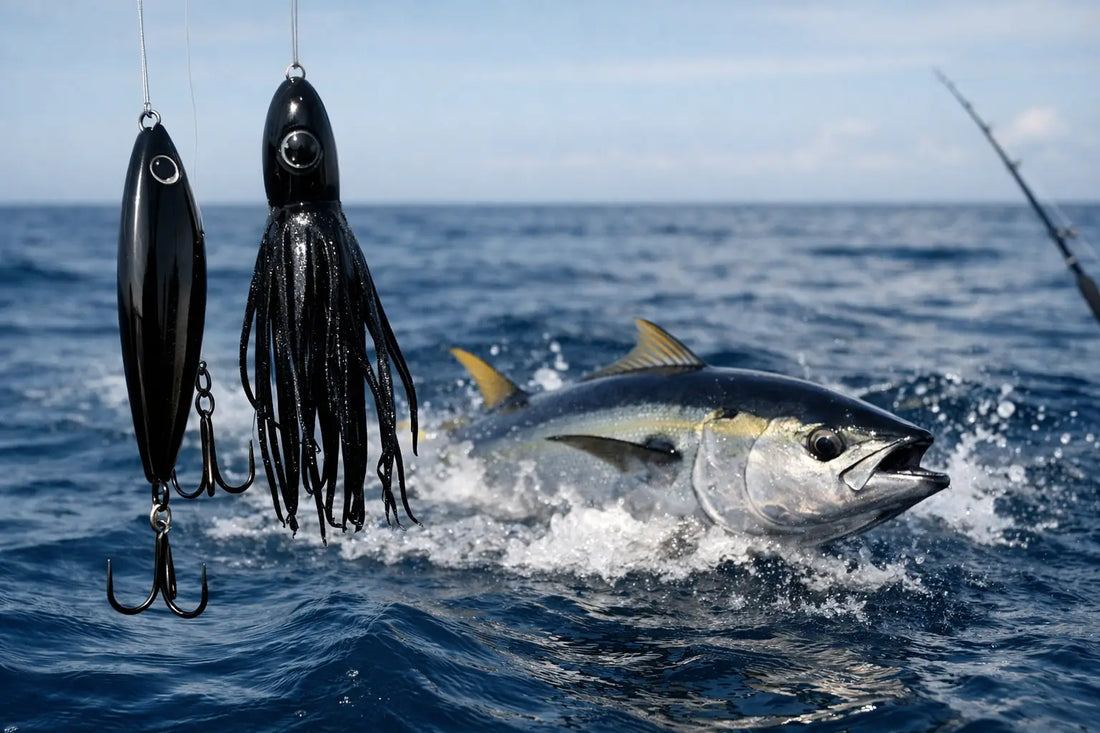 Do Tuna Prefer Dark Lures Offshore?