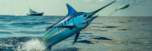 Big-game offshore fishing for marlin.