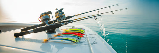 Offshore fishing gear maintenance process.