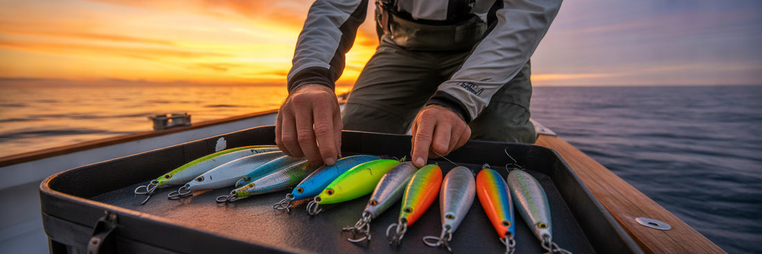 Storing offshore trolling gear properly