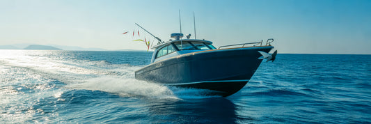 Offshore trolling for big-game fish.