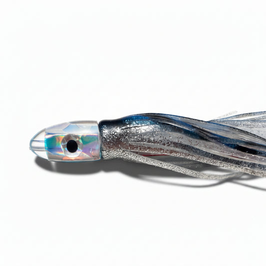 K2Fishing Comet blue offshore trolling lure with chrome head