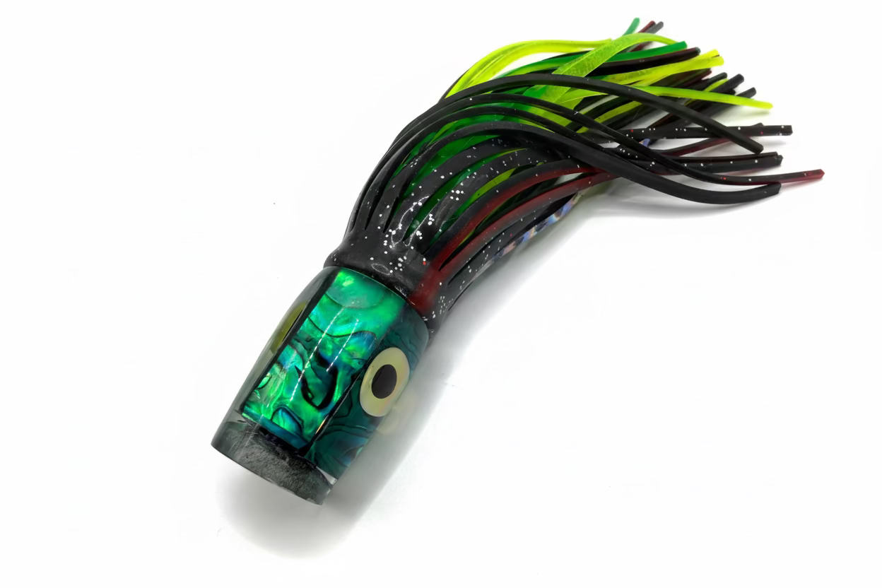 15 inch lure with white background