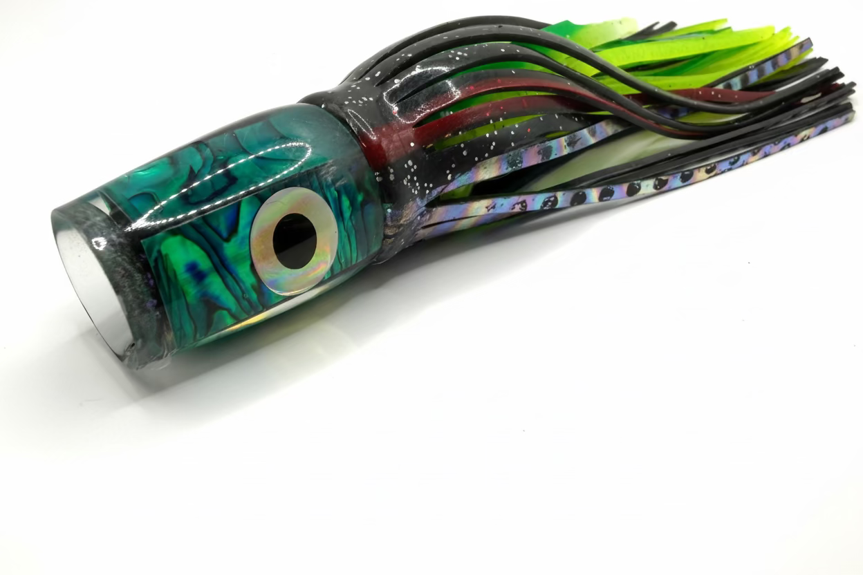15 inch lure with white background