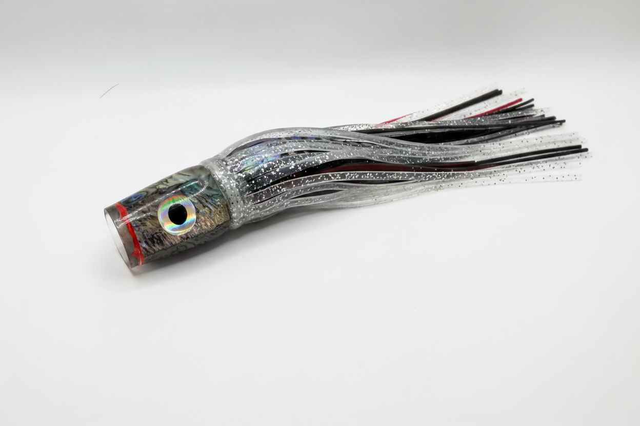 Silver goggle eye 7.5" Double Big Eye Trolling Lure